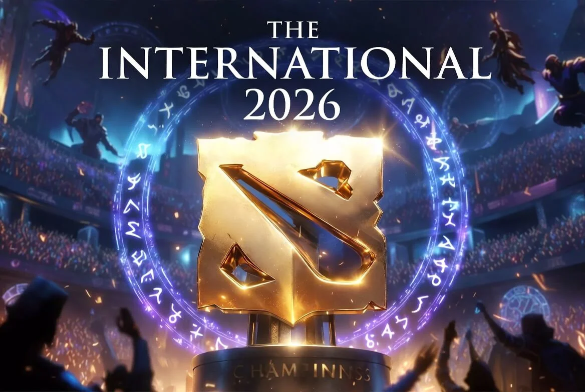 Bühne des Dota-2-Weltfinals in Shanghai